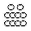 10 buc Rulmenți cu bile cu șanț adânc 6802RS etanșați cu cauciuc 15mm*24mm*5mm