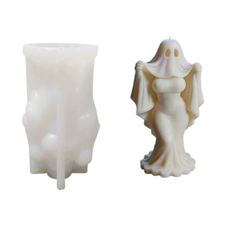 Shade Bride Figurine Silicone Molds Easy Demold Heat Resistant Multipurpose Silicone Mould for Epoxy Resin Candle Soap Making