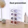 4 Layers Acrylic Glasses Storage Box Stackable Transparent Drawer Type Display Holder Makeup Sunglasses Organizer Box Jewelry