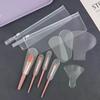 1 buc Huse Pensule Stilou Plasă Machiaj Protector Apărător Plas Elastic Beauty Make Up Pensulă Cosmetică