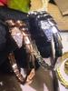 Bracciale a Maglia Serpentina in Argento Sterling 925 con Diamanti Completi
