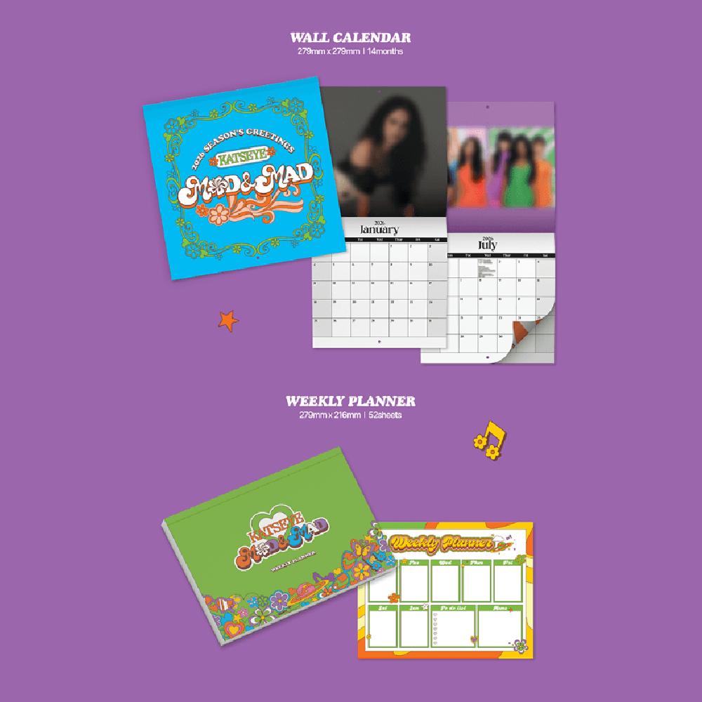 KATSEYE 2026 Weihnachtsgrüße & Weverse POB