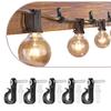 Christmas Light Hooks Plant Cabinet Ceiling Hook Stainless Steel Screw Hook for String Lights Garden Decor Keys