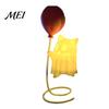 Warm Light Ghost Decor Cute Figurine with Balloon, LED Night Light, Bedside Halloween Decoration for Bedroom Desk Table Centerpiece Cozy Ornament Gift