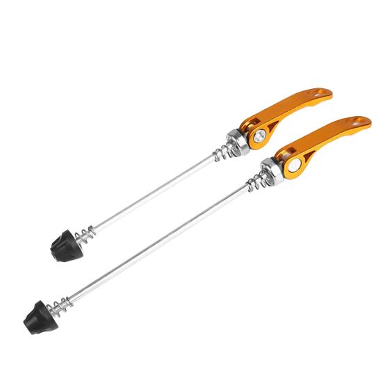 2Pcs Mountain Bicycle Front Rear Hub Extended Quick Release Levers Bike Supplies