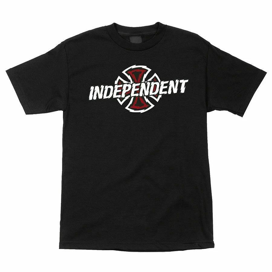 Independent Trucks SHREDDER Skateboard T Shirt BLACK XXL