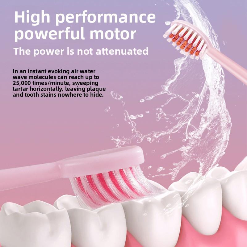 Electric Adult Toothbrush, Model, Rechargeable Model, Soft-bristled Mechanized Sonic Charging Type, Smart Toothbrush Artifact, Couple Model