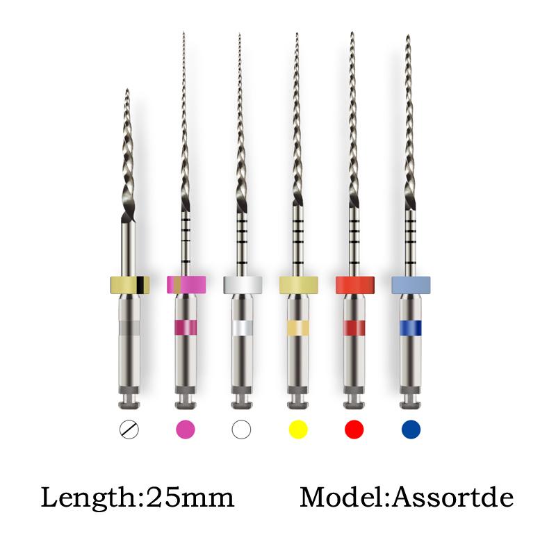 6Pcs/Box Activated Root Canal File Dentist Tools Root Canal File Endodontic Files Dental Rotary Files Dental Materials