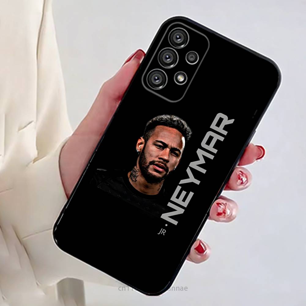 Etui Na Telefon Piłka Nożna N-Neymar 10 Dla Samsung Galaxy A13,21s,22,31,32,52,53,71,80,A91 Miękka Czarna Obudowa