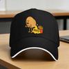 Sun Baseball Cap Farting Potato  Custom DIY Hip Hop Hats High Quality Classic Running Hippie Baseball Caps