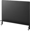 Yamazaki Tower Steel Panel with Tray, Black, W58 X D4.8 X H41.7-45.5cm, Tower Partition, Steel Board, Model 10067