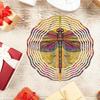 10 Inch Hanging Wind Spinner with 360 Degree Hook for Balcony Garden Decor Spring Summer Outdoor Decoration