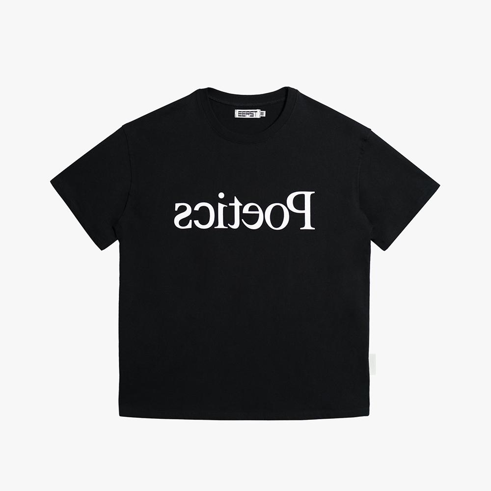 Футболка I Earth Poetics [Черная] Black/L