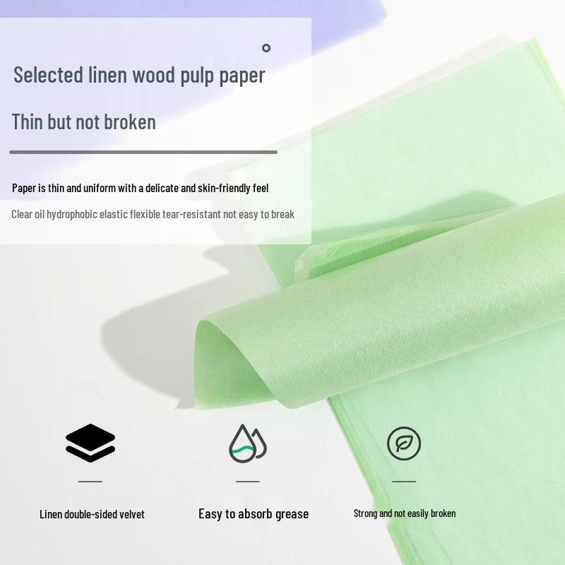 300 Sheets Portable Oil Absorbing Paper for Face - Refreshing Oil Control for Teens & Adults