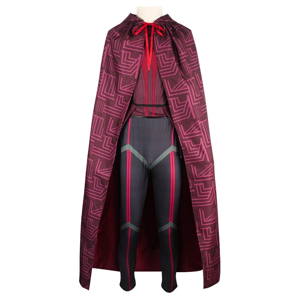 Wyróżnij się z tłumu dzięki zestawowi kostiumów cosplay Wanda Vision Szkarłatna Wiedźma