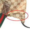 Gucci Sherry Line GG Canvas Handbag Tote Bag Beige Women 131228 Used