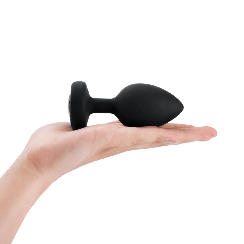 Remote Controlled Anal Plug - B-Vibe Vibrating Jewel Plug Xxl Black