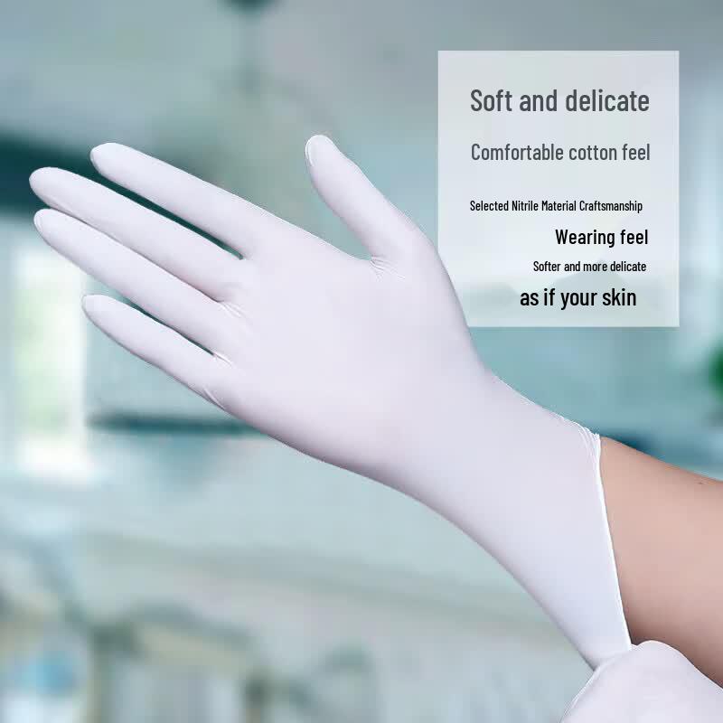 Yuelanshan Thickened Powder-Free Nitrile Gloves