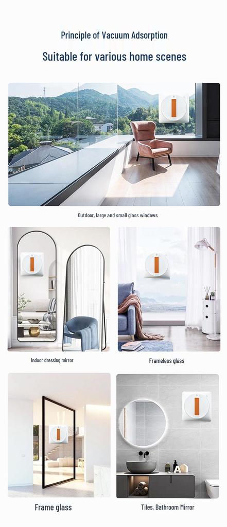 Slimme Multi-Spray Raamreinigingsrobot