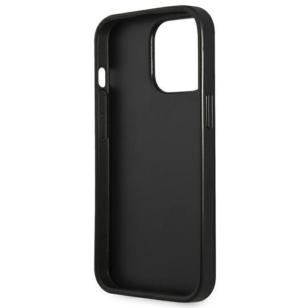 Guess Guhcp13Xpsatlg Iphone 13 Pro Max6,7 Srebrny/Silver Hardcase Saffianotriangle Logo