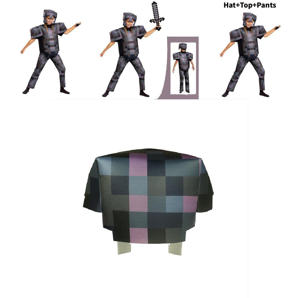 Minecraft Diamond Armor Cosplay Costume For Game Anime Role Play Halloween