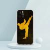 Kung Fu Taekwondo Karate Phone Case for iPhone 16 15 14 13 12 Pro Max Cover Transparent for iPhone 11 Pro Max 7 8 Plus XS XR Bag