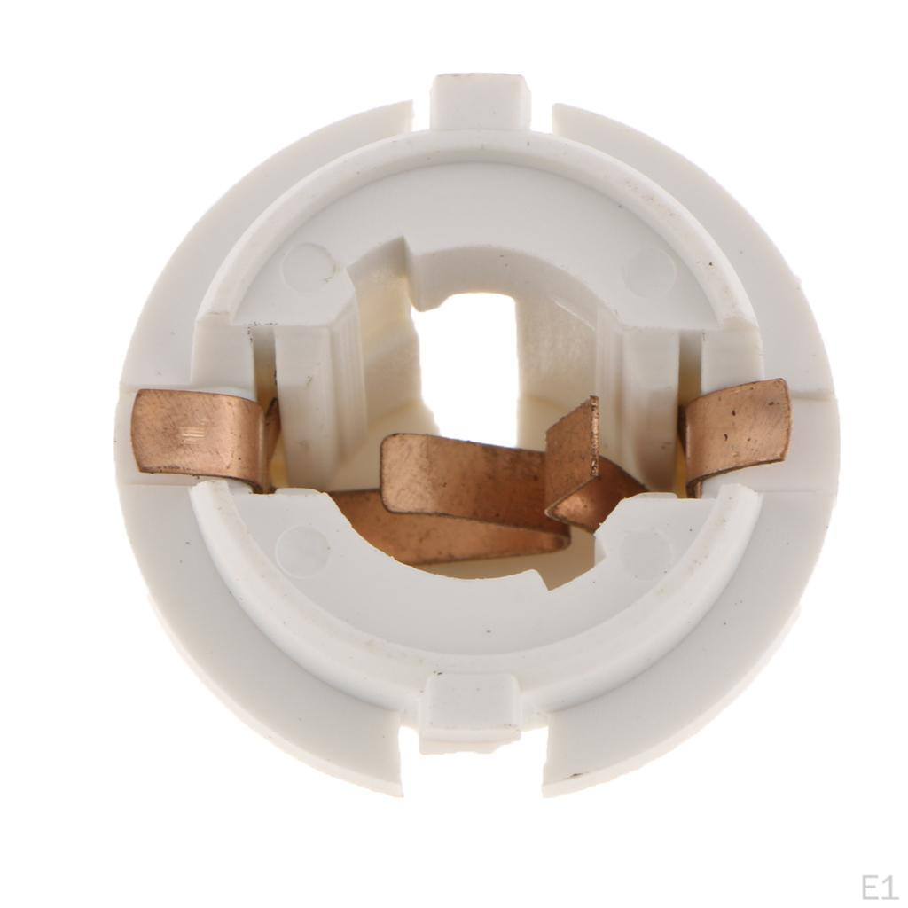 2pcs Rear Lamp Bulb Socket Holder for White