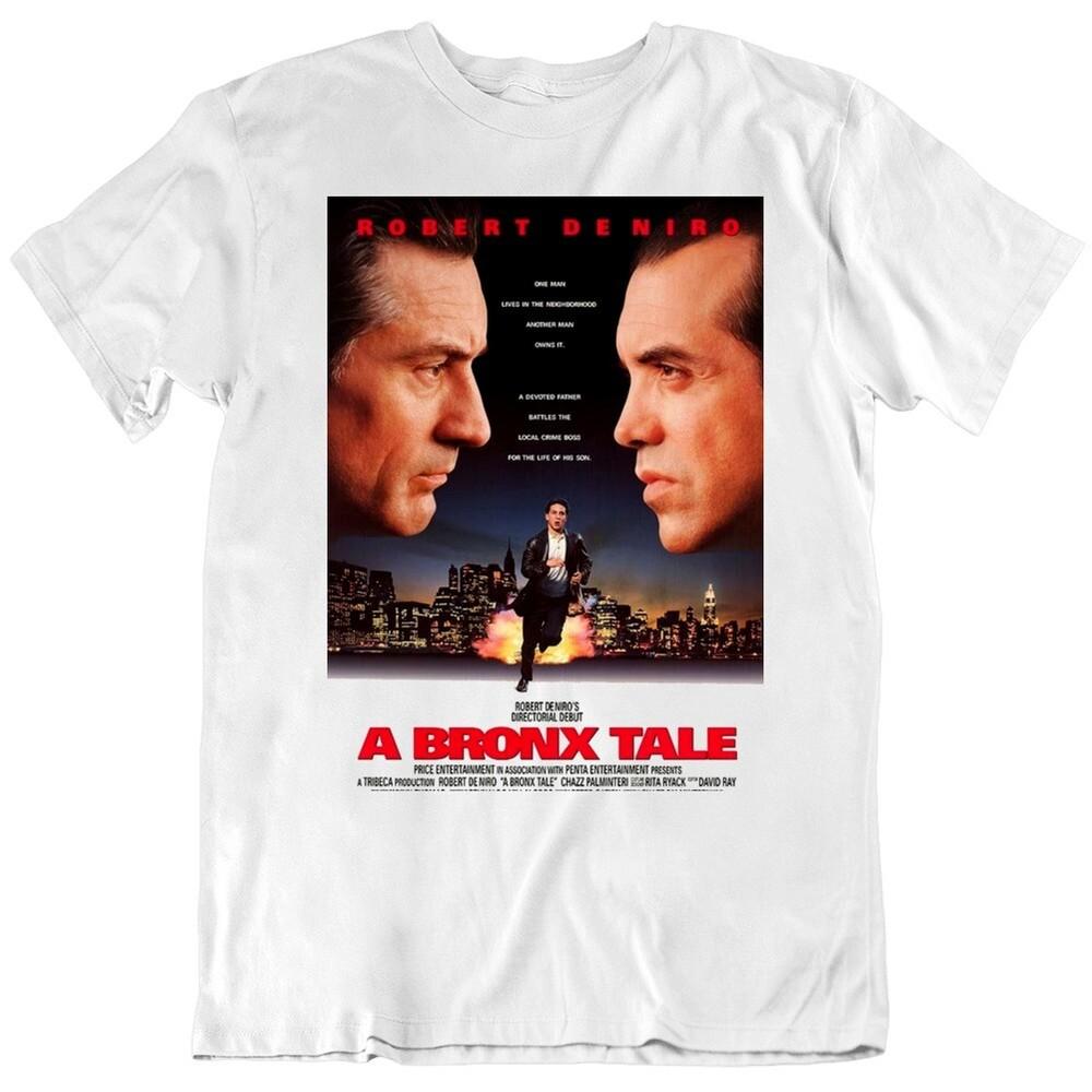 

Bronx Tale Retro Movie Poster T Shirt Unisex T-Shirt L