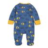 Newborn Baby Boys Girls Cartoon Romper Zip Front Non-Slip Footed Sleeper Pajamas