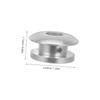 LEDMOMO Dust-proof Cover Exhaust Limiter, Compatible Shift Knob Adapter, Aluminum