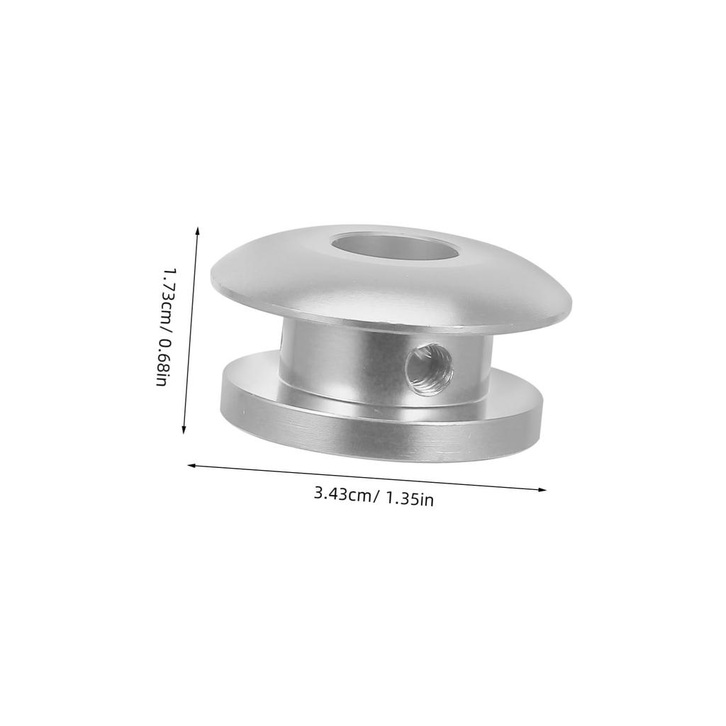 LEDMOMO Dust-proof Cover Exhaust Limiter, Compatible Shift Knob Adapter, Aluminum