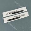 Chrome Black Fender Badges TURBO ELECTRIFIDE for Mercedes Benz W206 C43 C43s C53 C53s C63 C63s AMG Both Sides Emblems
