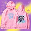 KATSEYE Print Hoodie Sweet Cool Loose Pullover Sweatshirt Casual Daily Wear 60810-5