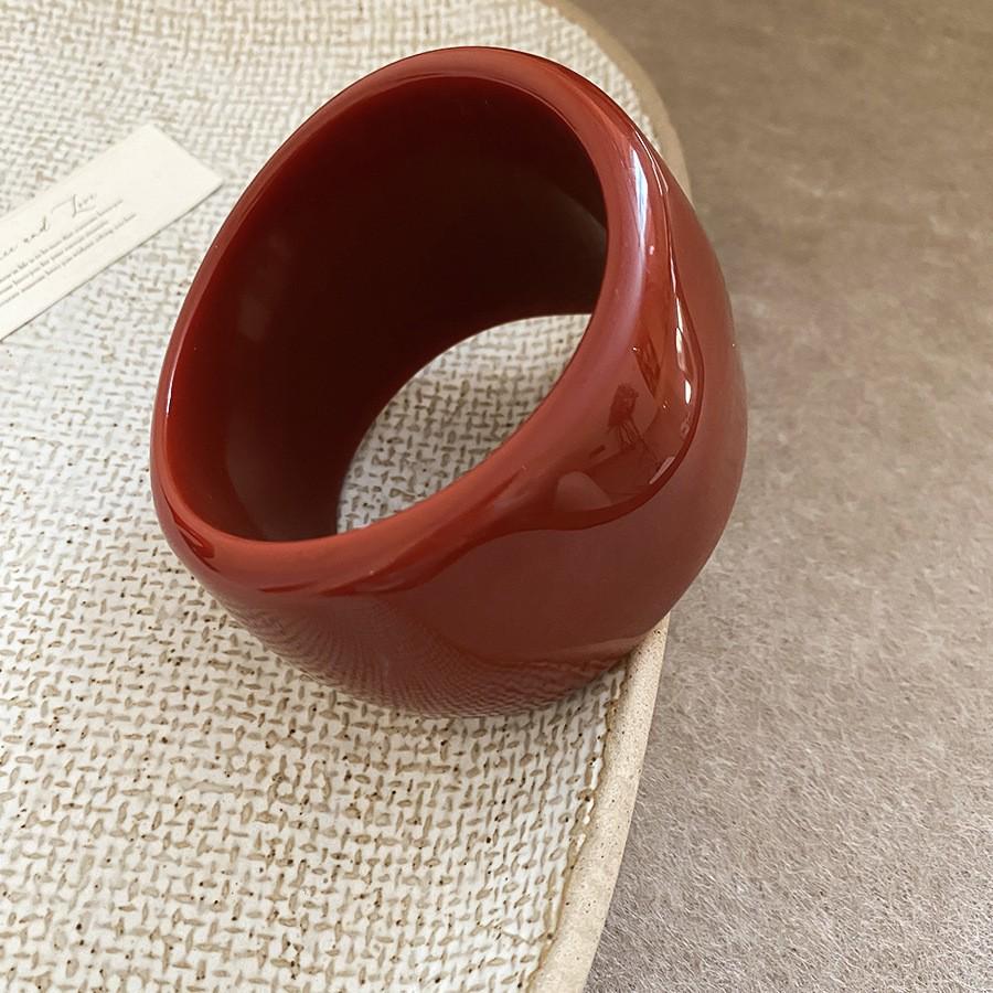 Европейский и американский высококлассный ретро металлический открытый браслет - Простой, универсальный, глянцевый браслет для женщин