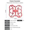 Pedal sin Clip Duradero Ultraligero Antideslizante Clásico Delicado Adaptadores de Plataforma para Pedales sin Clip de Aluminio Accesorios para Bicicleta