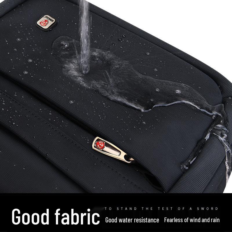 Oxford Cloth Men's Crossbody Bag - Business Casual Shoulder Bag for Dad