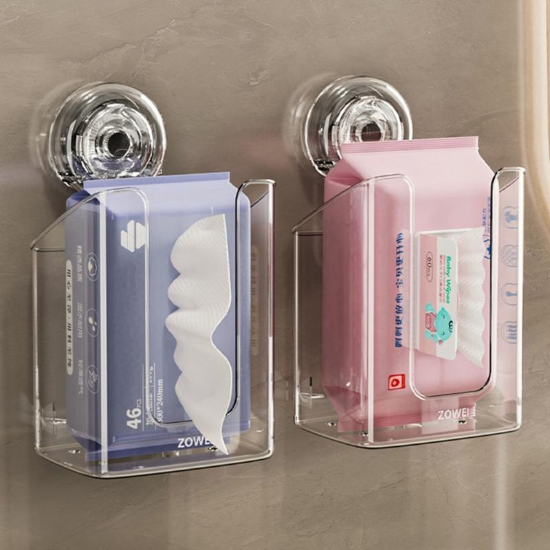 Multifunctional Wet Wipes Storage Box for Home Use, Space Saving Wall Mount Design, Durable and Waterproof