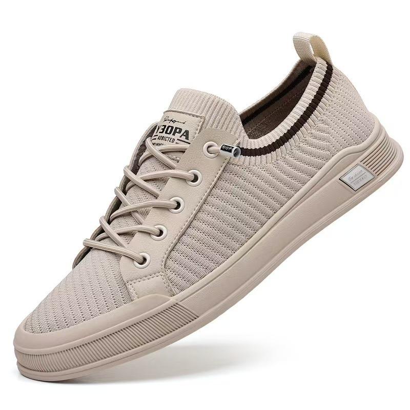 Men's Shoes for Autumn Breathable and Trendy Sports Shoes for Odor Soft Sole Non-slip Ultra-thin Breathable Casual Shoes