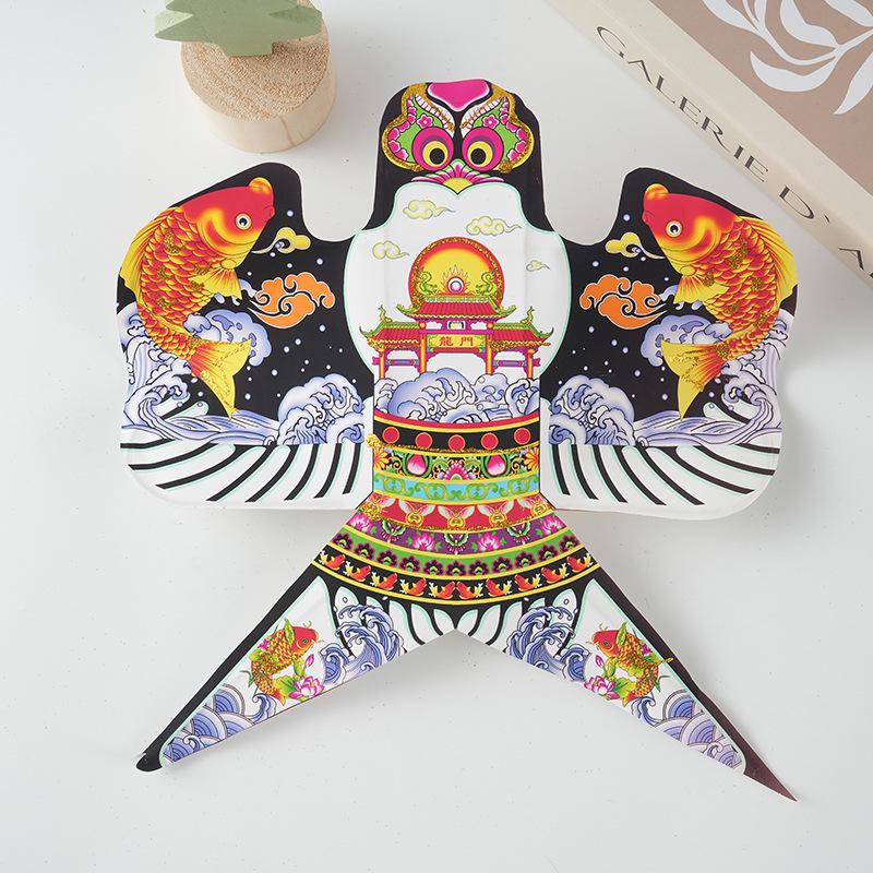 Weifang Handcrafted Chinese Paper Kite: Sand Swallow Design in Gift Box
