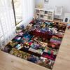 Halloween Horror Horror Theme Stranger Things Carpet Home Living Room Decoration Table and Chairs Anti Slip Door Mat Outdoor Picnic Mat Carpet A21