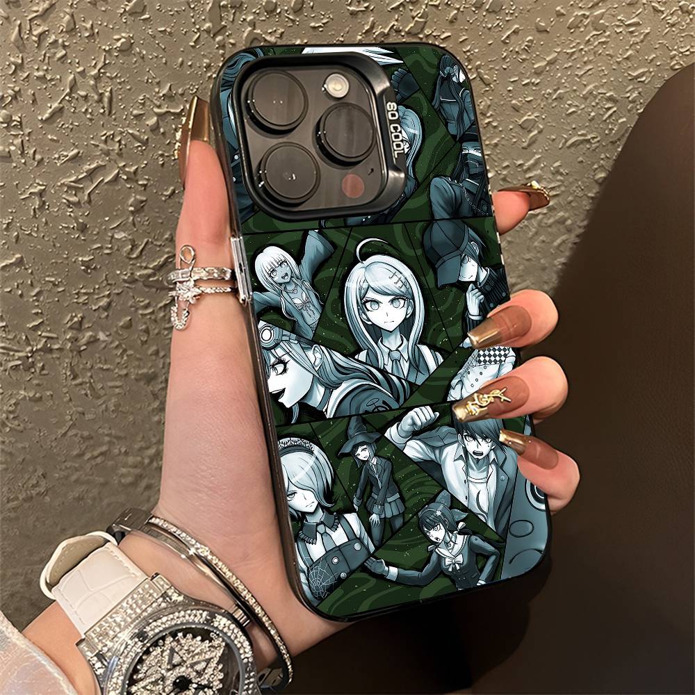 Nagito Hajime Komahina Phone Case For iPhone 15,16,12,14,13,17,11,E,Pro,Max,Plus,Air,Mini Black TPU Cover