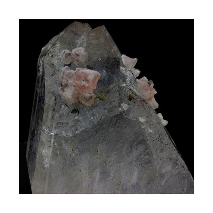 Fluorite rose + Quartz 492.6 carats