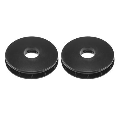VekAuto Ford Car Holder Retainers Set of 2 Durable Plastic Black Floor Mat Retainers Clips