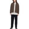Uniqlo Ribbed Single-Breasted V-Neck Merad Knit Sweater Men Sweater Brown 453031-38