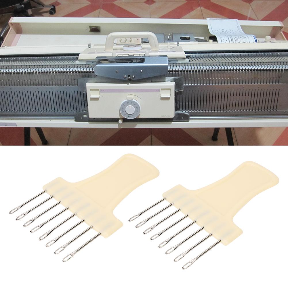 2Pcs Knitting Machine Transfer Comb 8 Needles for Brother KH260 KH230 KH270 SK151 SK155