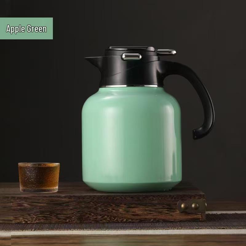 316 Stainless Steel High-Capacity Infuser Teapot for Home & Office - Tea & Water Separation