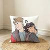 H-Heartstoppers-Nick & Charlie Pillow Case Pattern Printed Pillowcase For Living Room Sofa Cushion Cover