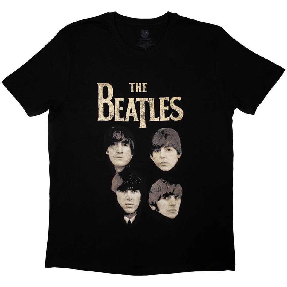 

The Beatles 4 головы Официальная футболка Мужская Унисекс XL