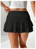 Korean Pleated A-line Skirt with Safety Pants - Summer Fashion for Women