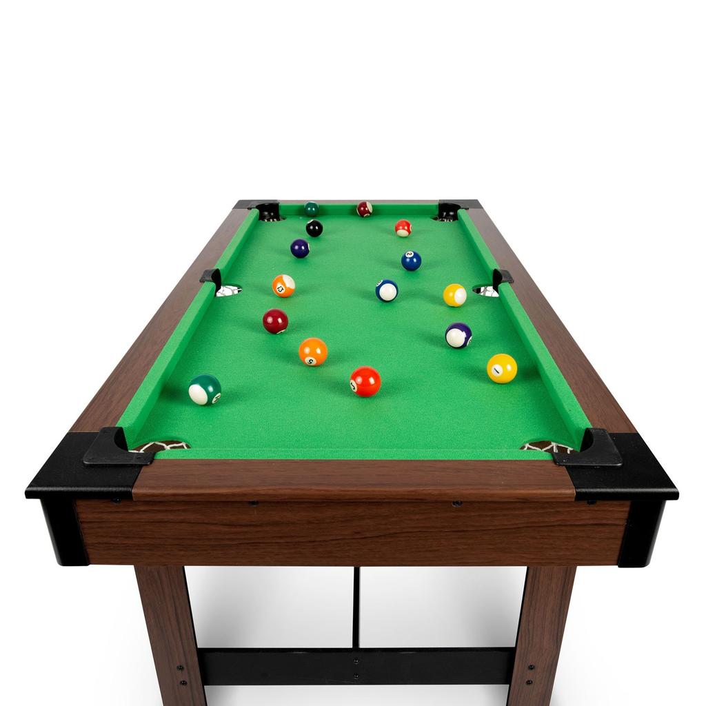 Stół Do Gry W Bilard 122 X 61 X 76 Cm Ns-807 Ciemny Brąz